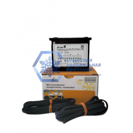 Контроллер AFROST 12～24VDC ETC- 974 20A/10A/10A (2 датчика) NEW / 60