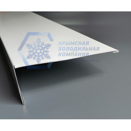 Угол наружный 45х100х2000 металл RAL 9003