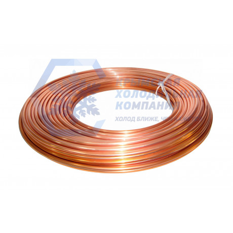 Медная труба 1/2" ASTM B68 УЗБЕКИСТАН, бухта 50м