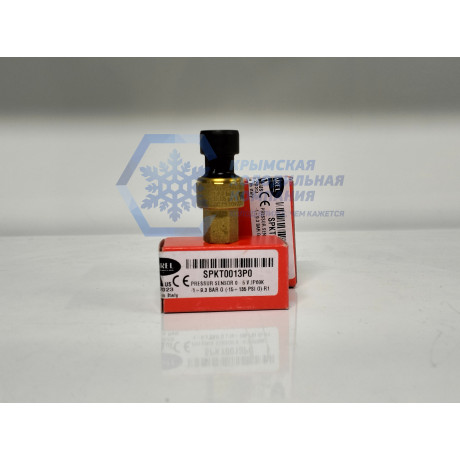 Датчик давления SPKT0013P0 (0,5-4,5В) Carel, -1…9,3 Бар, внутренняя резьба