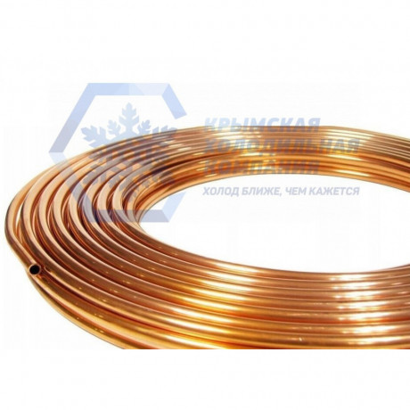 Труба медная 1/2" (12,7х0,80) в бухте 15 м. ICG
