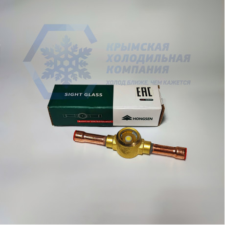 Смотровое стекло SGN, 3/8", пайка