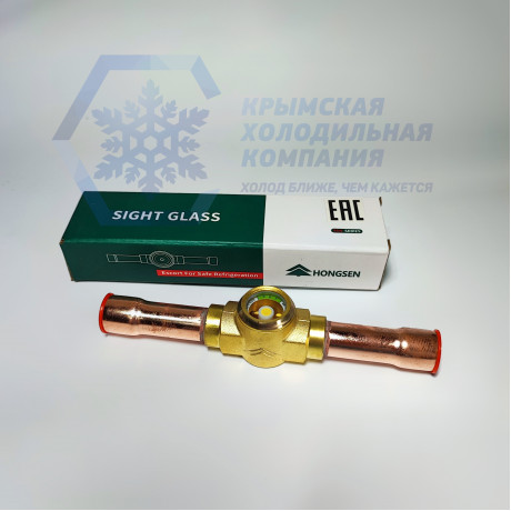 Смотровое стекло SGN, 3/4", пайка