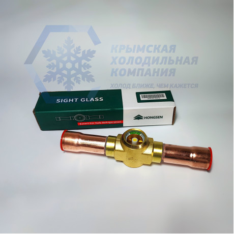 Смотровое стекло SGN, 7/8", пайка