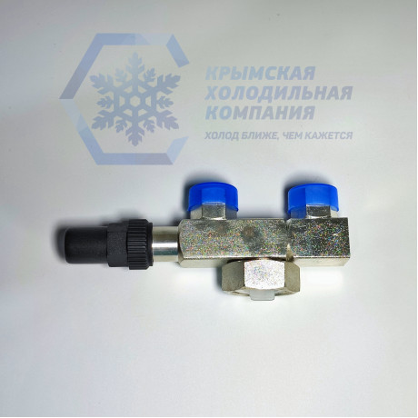 Трехходовой вентиль AF-TPV-114-038 (1 1/4"–2 х 3/8")