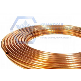 Медная труба 5/8" ASTM B68 УЗБЕКИСТАН, бухта 15м